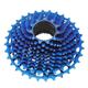 Bike Cassette, Low Noise Operation Multiple Speed Cassette Hollow Design for Riding (Blue)