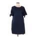 Marled by Reunited Casual Dress - Shift: Blue Dresses - Women's Size Medium