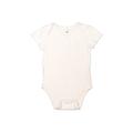 Baby Gap Short Sleeve Onesie: Ivory Print Bottoms - Size 18-24 Month