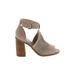 Marc Fisher LTD Heels: Tan Shoes - Women's Size 9