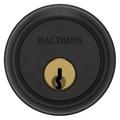 Baldwin Traditional Single Cylinder Deadbolt for 1-5/8" Bore Hole, Steel in Brown | Wayfair 8031.102