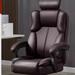 My Lux Decor Fancy Recliner Gaming Office Chair Black Nordic Design High Back Office Chair Comfy Room in Brown | 27.55 W x 27.55 D in | Wayfair