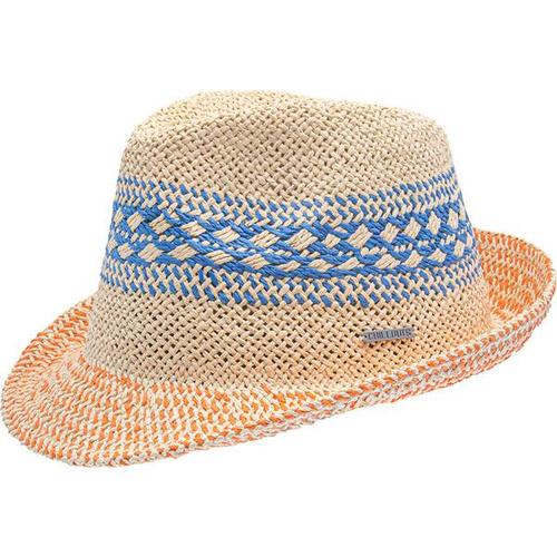 CHILLOUTS Damen Mütze Latina Hat, Größe XS in blue/orange