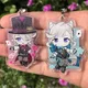 Porte-clés du jeu Impact Lyney LyNouveau accessoires de badge anime pendentif cosplay accessoire