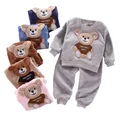 Pyjama en glouton pour nouveau-né ensemble de vêtements pour bébé garçon et fille vêtements