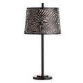 Bay Isle Home™ Adriahna Metal Table Lamp in Black | 30.5 H x 14 W x 14 D in | Wayfair 886ACD2165FE4CA7A18BFA98038233C3