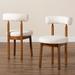 Latitude Run® Fakiha Back Side Chair Wood/Upholstered/Fabric in Brown | 31.1 H x 19.3 W x 20.1 D in | Wayfair 207680F594FD4274B3AA27CC15292E12