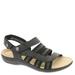 Clarks Laurieann Erin - Womens 10 Black Sandal Medium