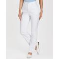 Blair Women's Amanda Stretch-Fit Jeans by Gloria Vanderbilt® - White - 16PS - Petite Short