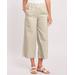 Blair Women's DenimLite Cropped Mid-Rise Flare Pants - Grey - 16W - Womens