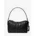 Astor Large Studded Leather Shoulder Bag