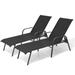 VredHom Outdoor Adjustable Chaise Lounges (Set of 2)