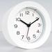 Round Alarm Clock, Non-Ticking Silent, Battery Operated