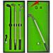 Golf Pen Gift Set Cool Office Gadgets Desk Accessories for Men Boss Dad Golfers Him Coworkers - Mini Golf Club Pens Unique Desktop Games Novelty Table Top Toys Fun Adult Birthday Gift