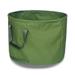 WINDLAND Garden Lawn Leaf Yard Waste Bag Clean Up Tarp Container Tote Gardening Trash Reusable Heavy Duty Military Canvas