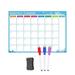 Fall Savings! UHUYA Wall Calendar Drys Erasable Calendar Magnetic Calendar for Fridge Kitchen White Board Calendar for Refrigerator Reusable Monthly Weekly Planner with Eraser Markers A