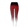 PEASKJP Plus Size Yoga Pants Women Pants for Women Casual Summer Pull On Yoga Dress Capris Work Jeggings Athletic Golf Crop Pants with Pockets (Wine L)