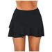 BKQCNKM Swim Skirt Skirts For Women Tennis Skirt Mini Skirt Black Mini Skirt Black Skirt Women S Skirts Golf Skirts For Women Black XL