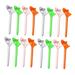 kesoto 16 Pieces Golf Tees Durable Long 83mm Golfing Tees Golf Ball Holder 10 Degree Golf Ball Tees for Outdoor Practice Golfer Gift