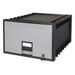 MYXIO Archive Storage Drawers with Key Lock Legal Files 18.25 X 24 X 11.5 Black/Gray