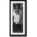 Historic Framed Print [Spiridon Louis full length standing; wearing traditional Greek costume; holding bouquet of flowers. At Berlin Olympics 1936] 17-7/8 x 21-7/8