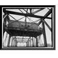 Historic Framed Print Chapel Street Swing Bridge Spanning Mill River on Chapel Street New Haven New Haven County CT - 10 17-7/8 x 21-7/8