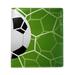 OWNTA Football Goal Soccer Sport Pattern Premium PU Leather Book Protector: Stylish and Durable Book Covers for Checkbook Notebooks and More - 9.8x11 inches