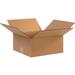 12 1/2 X 12 1/2 X 6 Corrugated Cardboard Boxes Small 12.5 L X 12.5 W X 6 H Pack Of 25 | Shipping Packaging Moving Storage Box For Home Or Business Strong Wholesale Bulk Boxes