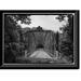 Historic Framed Print Lover s Leap Lenticular Bridge Spanning Housatonic River on Pumpkin Hill Road New Milford Litchfield County CT - 3 17-7/8 x 21-7/8