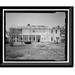 Historic Framed Print U.S. Naval Air Station Senior Officers Quarters Q-6 North Avenue Pensacola Escambia County FL - 9 17-7/8 x 21-7/8