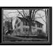 Historic Framed Print House Opposite the Church Preston City New London County CT 17-7/8 x 21-7/8