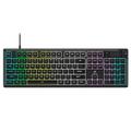 Corsair K55 CORE RGB Membrane Wired Gaming Keyboard – Quiet, Responsive Switches – Spill Proof – RGB with Ten Zones – Media Keys – iCUE Compatible – QWERTY NA – PC, Mac – Black