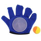 Bluelans Sticky Ball Gloves Catch Ball Play Sports Games Kids Suction Cup Ball Toy Set Sticky Gloves Catch Game for