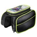 NUOLUX Bike Bag Bike Frame Bag Cycling Storage Bag Bike Storage Bag Mountain Bike Bag Bicycles Frame Pouch