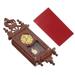 Small Clock Pendant Toys Vintage Floor Clock Retro Clock Miniature Mini House Pendulum Clock Child