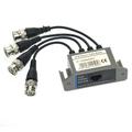 Portable 4-Channel Video BNC to UTP RJ45 4CH Passive Video Balun Transceiver for CCTV Camera