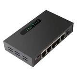 ckepdyeh RJ45 Ethernet PoE Switch Desktop Ethernet Network Switch US Plug