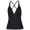 Seafolly - Women's Seafolly Collective Trim Front Tankini - Tankini size 38, black