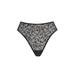 Plus Size Women's The Highwaist - Botanical Lace by CUUP in Black (Size 4 / L)