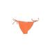 Body Glove Swimsuit Bottoms: Orange Print Swimwear - Women's Size Medium