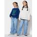 Kid's Wide-Fit Jeans | Blue | 7-8Y | UNIQLO US