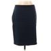 Lou & Grey Casual Skirt: Blue Print Bottoms - Women's Size Medium
