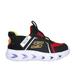 Skechers Boy's Slip-ins: Hypno-Flash 2.0 - Vexlux Sneaker | Size 8.0 | Black/Red | Synthetic/Textile