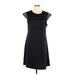 PatPat Casual Dress - Shift: Black Solid Dresses - New - Women's Size Large