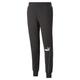 PUMA Herren ESS Block X Tape Sweatpants FL Cl Strickhose, Schwarz, S