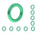 10 set Green Rappel Ring 22KN Bail-Out Connector for Tree Climbing Arborist Hammock