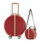 Carry-on Suitcase Luggage 2-Piece Round Carry-on Suitcase 18 in Suitcase with Password Lock Box Trolley Suitcase Carry-on Suitcases Carry On Luggages (Color : F, Size : 2 Piece)