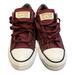 Converse Shoes | Converse All Star Custom Burgundy Maroon Plaid Inside Women’s Sneakers Size 5.5 | Color: Brown/Red | Size: 5.5