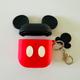 Disney Cell Phones & Accessories | Disney Mickey Mouse 3d Protective Silicone Case For Airpods 1 Or 2 | Color: Black/Red | Size: Os