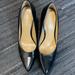 Nine West Shoes | Nine West Black Leather Garisono Size 6 Pump Heels Like New! Worn A Few Times! | Color: Black | Size: 6